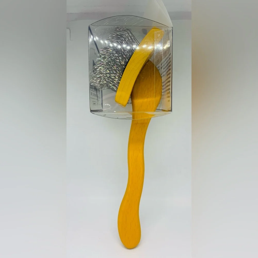 Brush for Dog, Slicker for Grooming, Groomgrip Coating, Yellow , Large NEW!!!